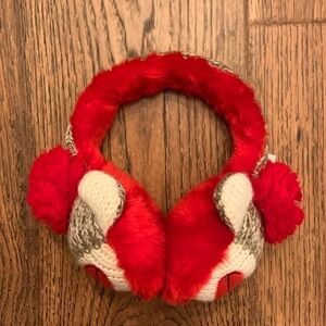 Sock Monkey Earmuffs 2T-5T